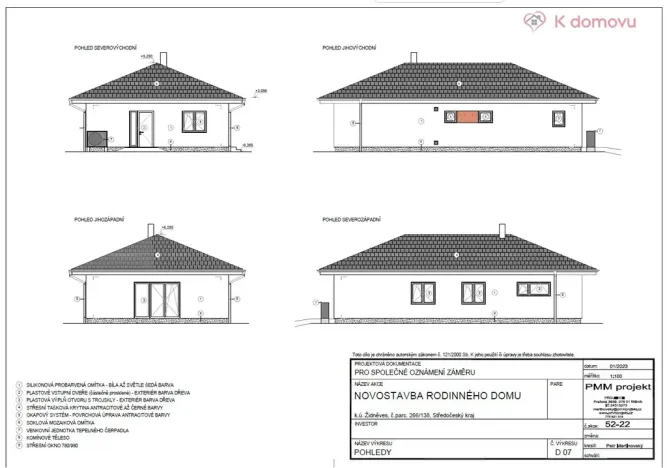 Prodej rodinného domu, Židněves, 111 m2