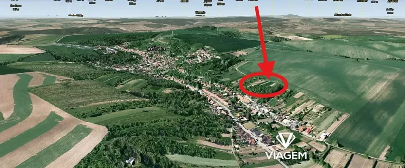 Prodej podílu zahrady, Bošovice, 856 m2