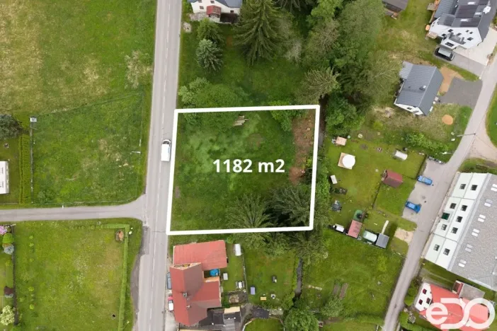 Prodej pozemku pro bydlení, Janov nad Nisou - Loučná nad Nisou, 1182 m2