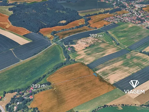 Prodej podílu pole, Bernartice nad Odrou, 375 m2