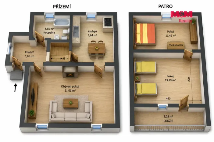 Prodej chalupy, Zruč nad Sázavou, Ke Ctiborkám, 65 m2