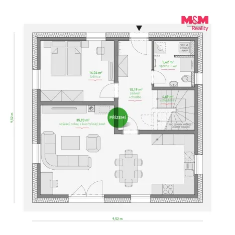 Prodej rodinného domu, Ostrov, Sukova, 135 m2