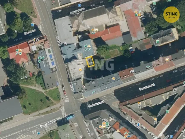 Pronájem komerčního pozemku, Ostrava, Nádražní, 14 m2