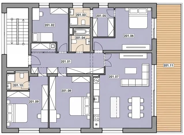 Prodej bytu 5+kk, Hrusice, Hlavní, 138 m2
