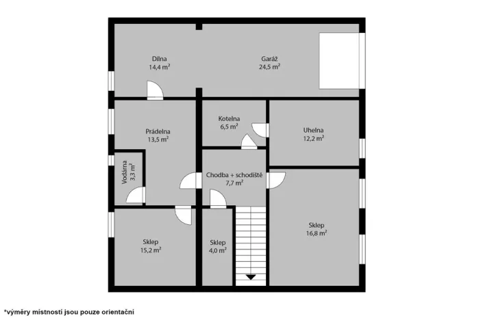 Prodej vícegeneračního domu, Veltruby, Nová, 340 m2