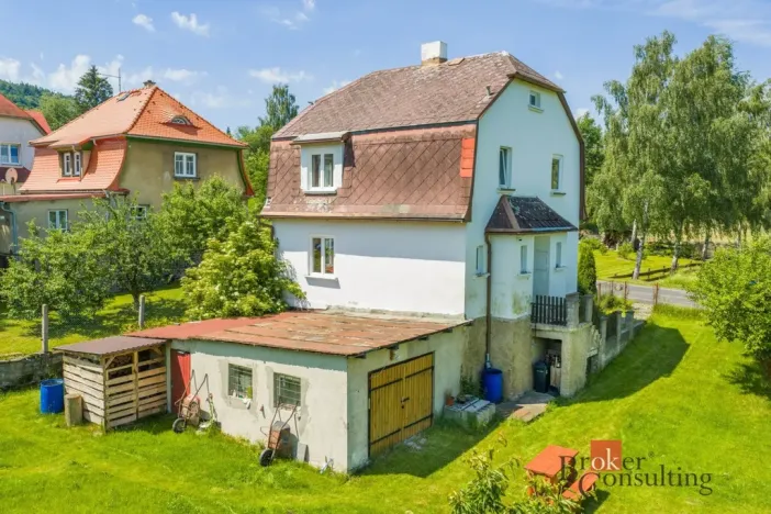 Prodej rodinného domu, Jiřetín pod Jedlovou, Nádražní, 116 m2
