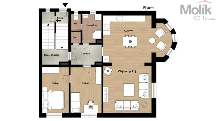Prodej rodinného domu, Chomutov, Vaníčkova, 150 m2