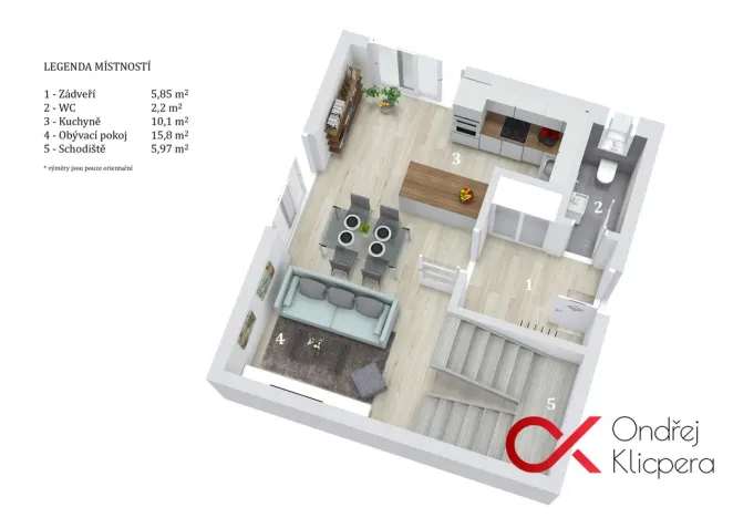 Prodej bytu 3+kk, Tuchoměřice, Nad Lávkou, 85 m2
