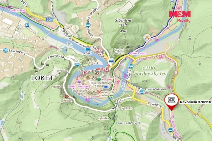 Prodej činžovního domu, Loket, Revoluční, 746 m2