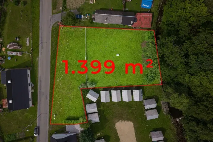 Prodej pozemku pro bydlení, Oskava, 1399 m2
