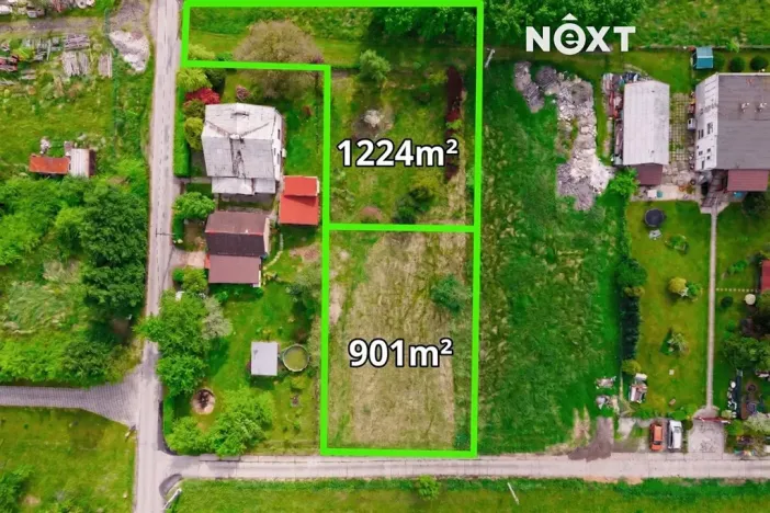 Prodej pozemku pro bydlení, Orlová, Větrná, 901 m2