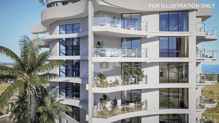 Prodej bytu 2+kk, Trikomo, Kypr, 72 m2