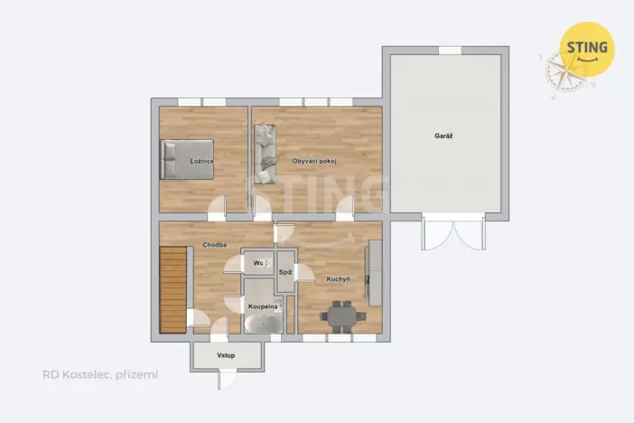 Prodej rodinného domu, Kostelec, 253 m2