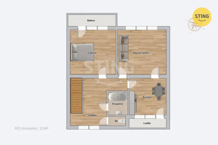 Prodej rodinného domu, Kostelec, 253 m2