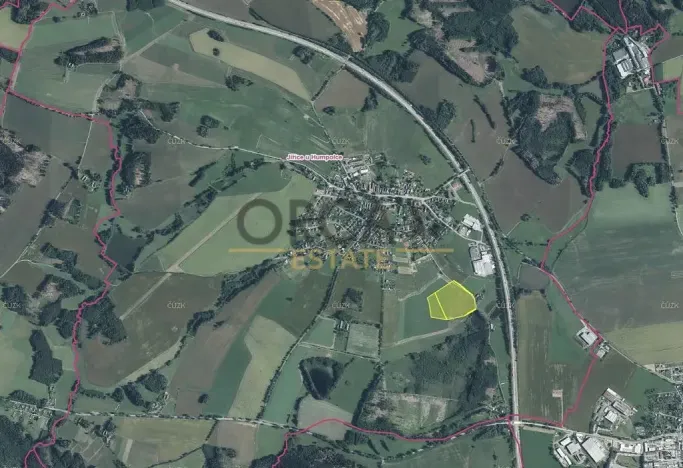 Prodej pole, Jiřice, 8409 m2