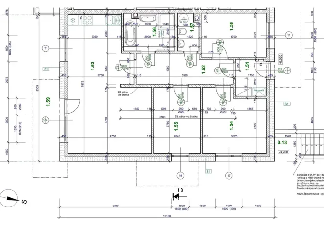 Pronájem bytu 4+kk, Jihlava, Slovenská, 85 m2