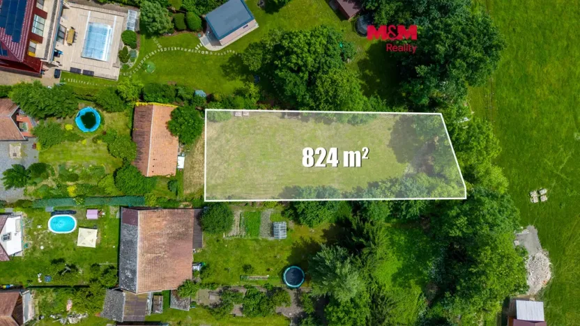 Prodej pozemku pro bydlení, Kněžmost - Koprník, 824 m2