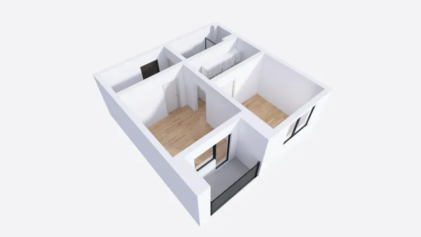 Pronájem bytu 2+1, Bruntál, Zahradní, 43 m2