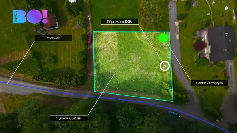Prodej pozemku pro bydlení, Chotěbuz, 852 m2