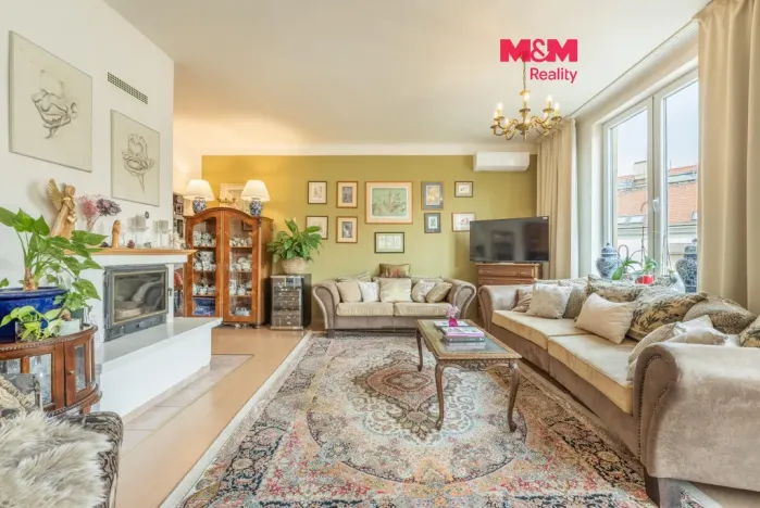 Prodej atypického bytu, Praha, Nuselská, 171 m2