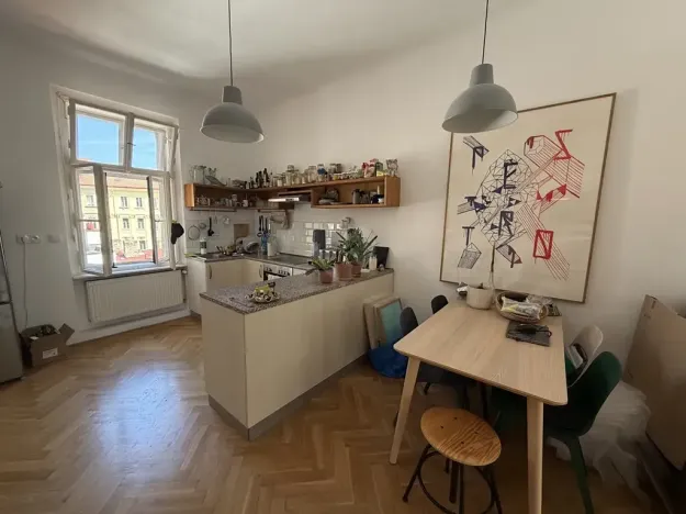 Pronájem bytu 3+kk, Praha - Holešovice, Dobrovského, 60 m2
