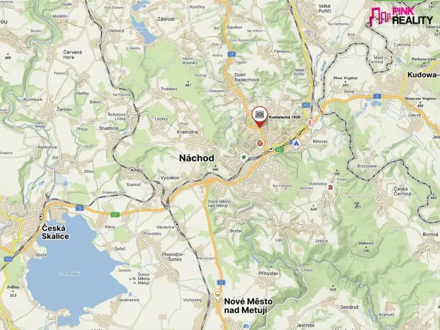 Prodej bytu 2+kk, Náchod, Kostelecká, 47 m2