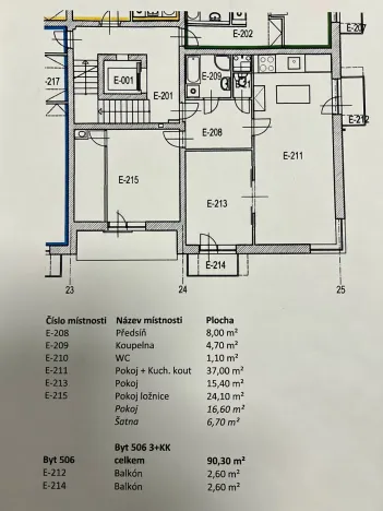 Prodej bytu 3+kk, Poděbrady, Dvořákova, 95 m2