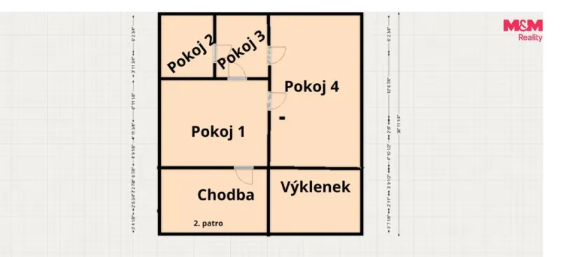 Prodej rodinného domu, Třebíč - Podklášteří, Zámecká, 140 m2