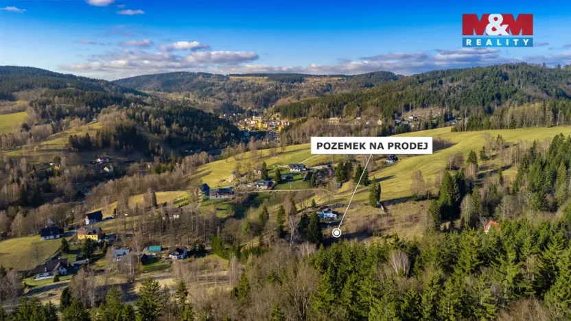 Prodej louky, Janov nad Nisou - Loučná nad Nisou, 6847 m2