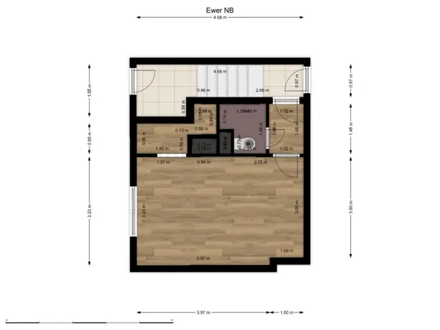 Prodej bytu 1+kk, Nový Bor, Riegrova, 32 m2