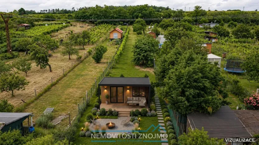 Prodej zahrady, Dobšice, K Hájku, 1078 m2