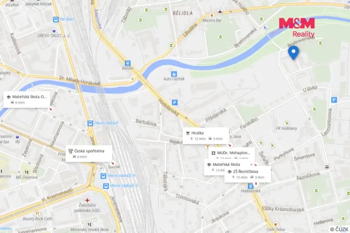 Pronájem bytu 2+1, Olomouc - Hodolany, Horova, 65 m2