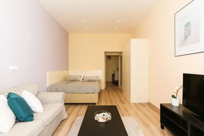 Pronájem bytu 1+1, Praha - Vinohrady, Máchova, 40 m2