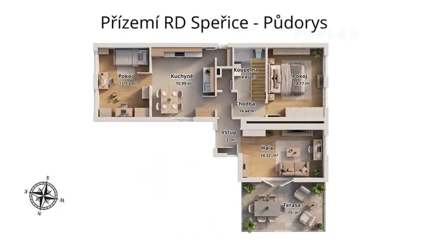 Prodej chaty, Jiřice, 141 m2