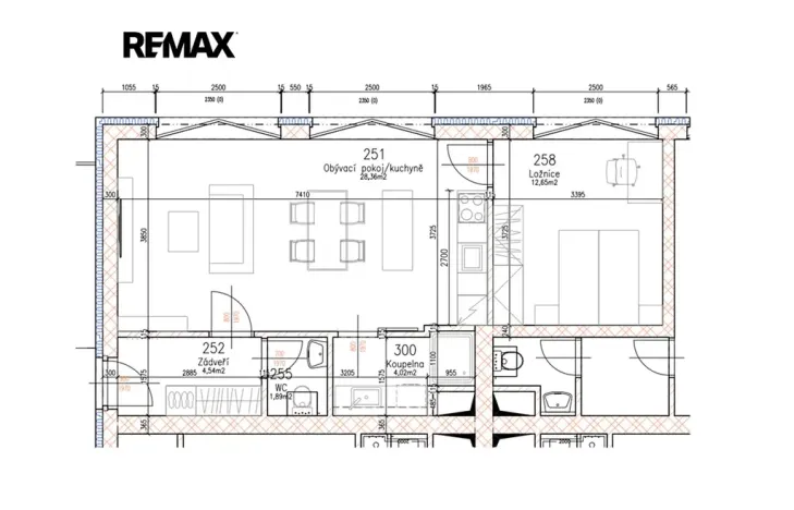 Pronájem bytu 2+kk, Praha - Újezd nad Lesy, Račiněveská, 51 m2