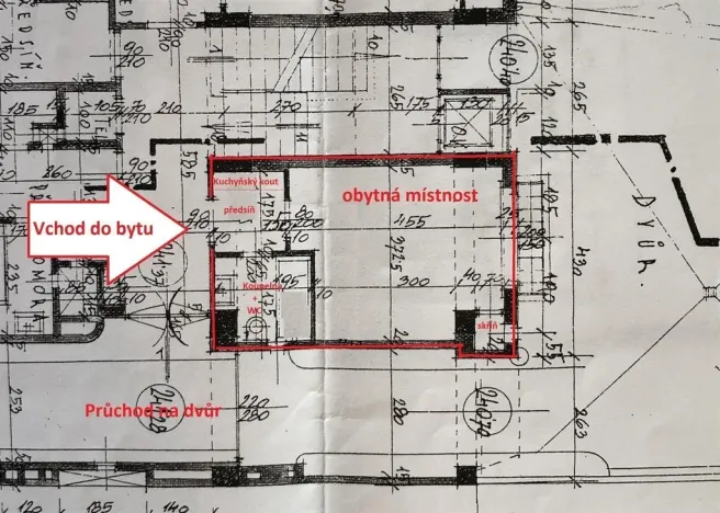 Pronájem bytu 1+kk, Praha - Vršovice, Tolstého, 26 m2