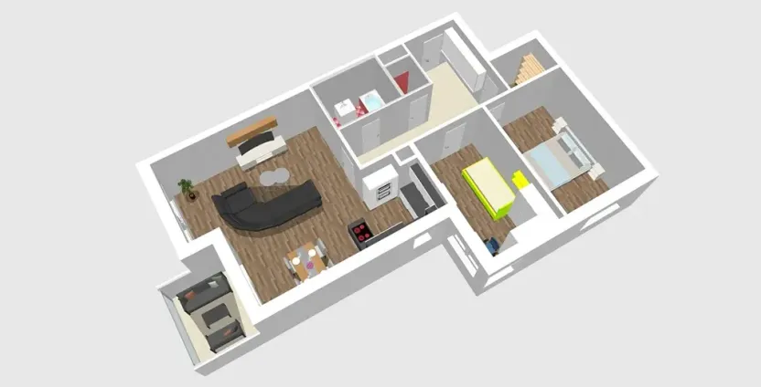 Pronájem bytu 3+kk, Brno, Dusíkova, 87 m2