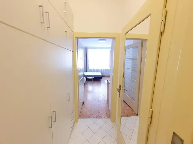 Pronájem bytu 1+kk, Praha - Vinohrady, Mikovcova, 30 m2