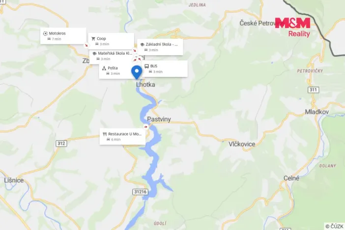 Prodej rodinného domu, Klášterec nad Orlicí - Zbudov, 80 m2