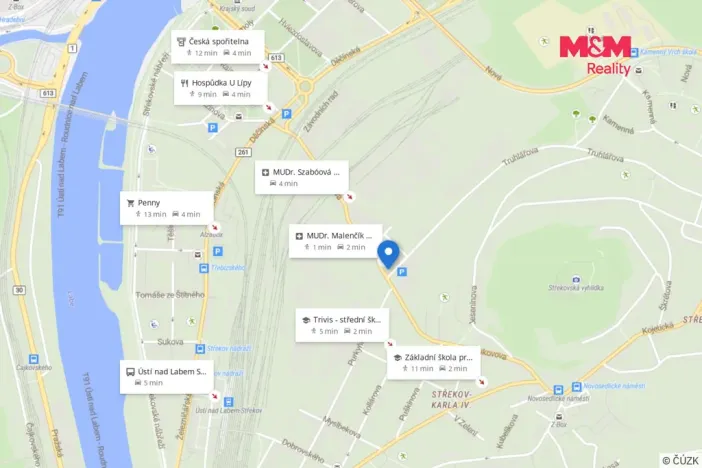 Prodej bytu 2+1, Ústí nad Labem - Střekov, Žukovova, 80 m2