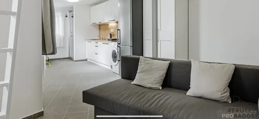 Pronájem atypického bytu, Braškov, Pražská, 20 m2