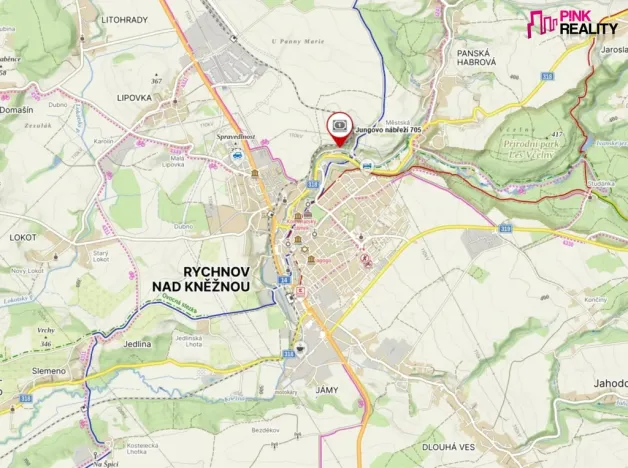 Prodej rodinného domu, Rychnov nad Kněžnou, Jungovo nábřeží, 180 m2