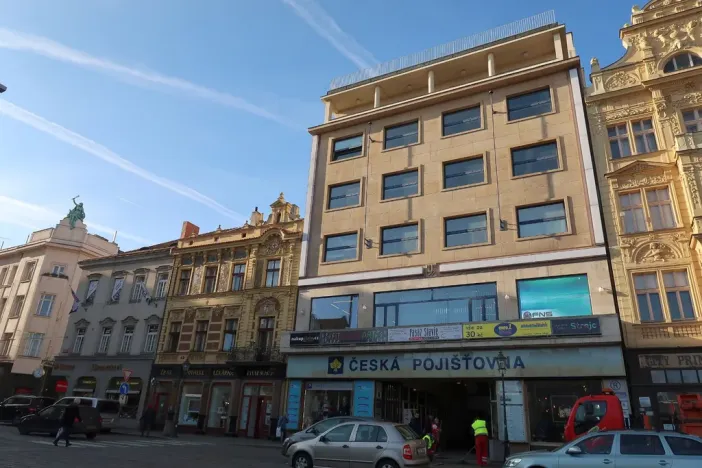 Pronájem kanceláře, Plzeň, náměstí Republiky, 34 m2