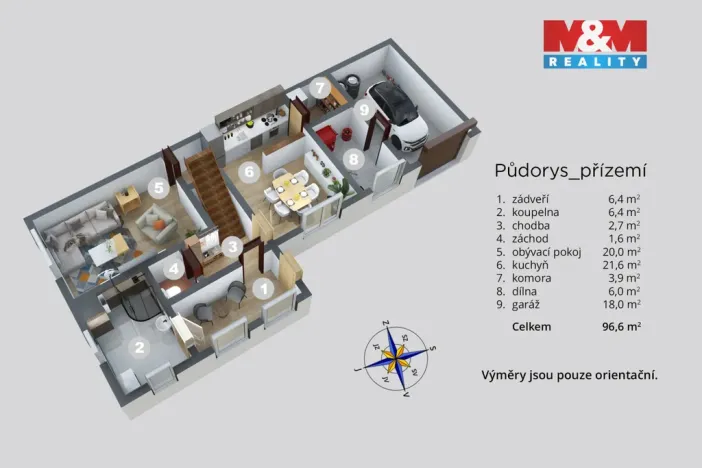 Prodej rodinného domu, Děčín - Děčín II-Nové Město, Kamenická, 107 m2