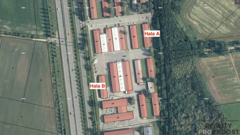 Pronájem skladu, Čeperka, 708 m2