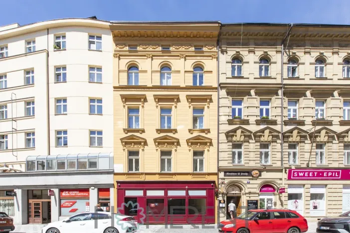 Pronájem bytu 1+kk, Praha, Vyšehradská, 37 m2