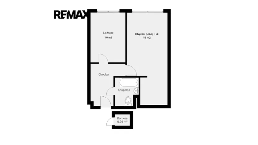 Prodej bytu 2+kk, Praha - Kobylisy, Třebenická, 41 m2