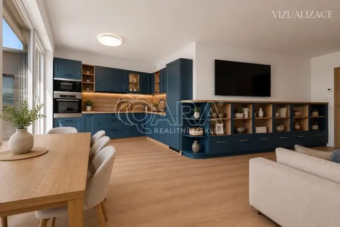 Pronájem bytu 3+kk, Praha - Háje, Výstavní, 97 m2