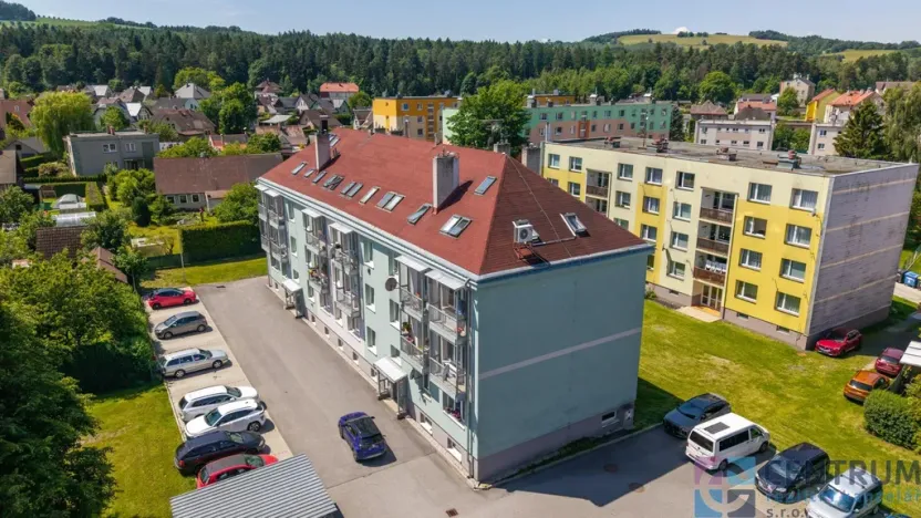 Prodej bytu 2+1, Rychnov u Jablonce nad Nisou, nám. Míru, 53 m2