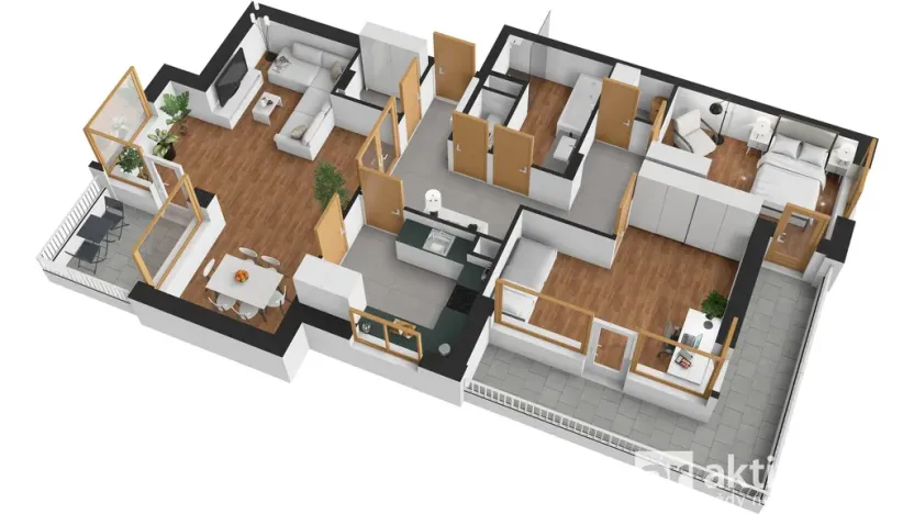 Prodej bytu 3+1, Praha - Žižkov, Mezi domky, 110 m2
